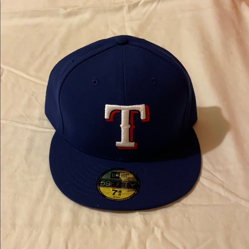 💯🔥Authentic Fitted MLB Texas Rangers Cap